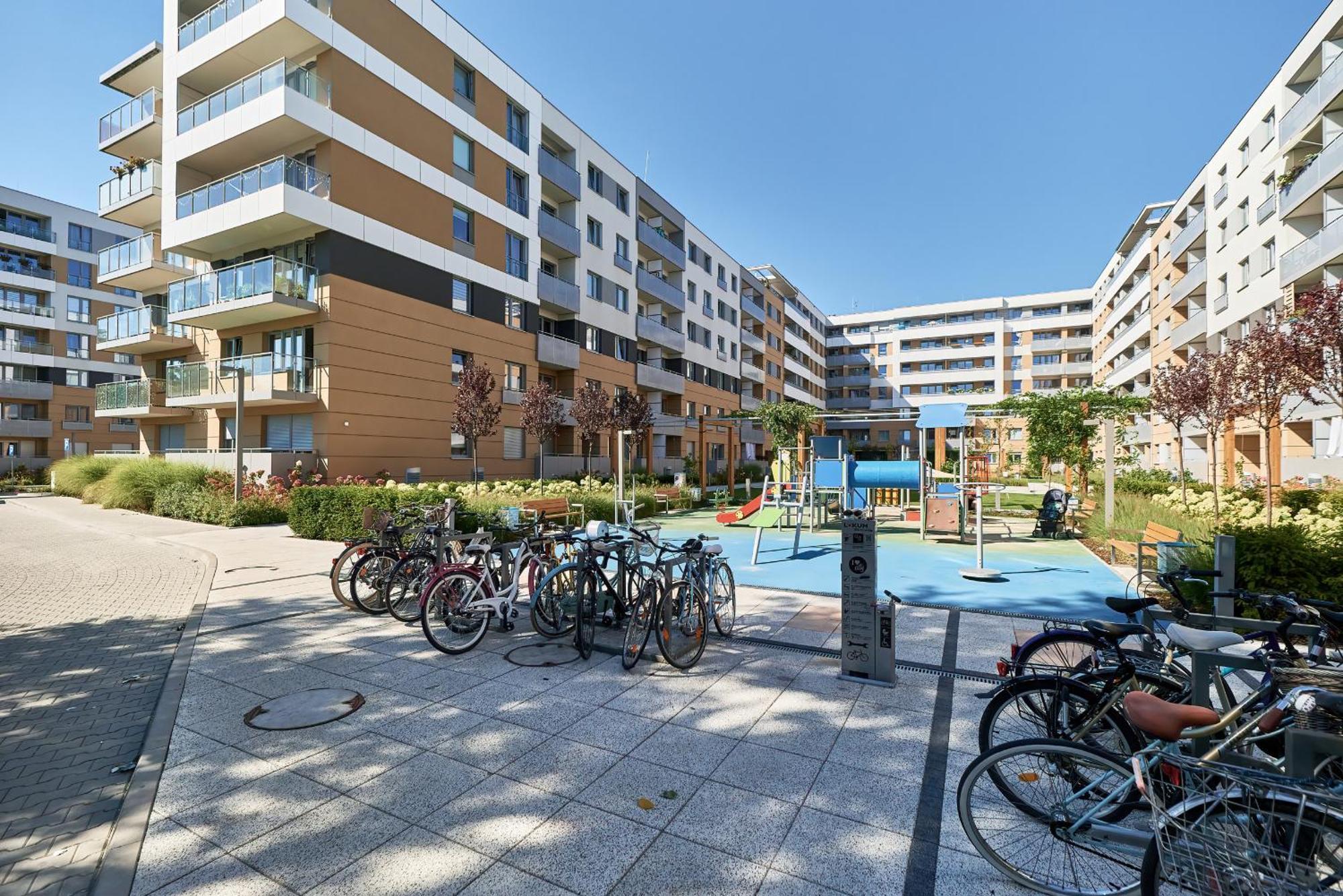 Exclusive Apartments Teczowa With Underground Parking By Noclegi Renters Breslau Exterior foto